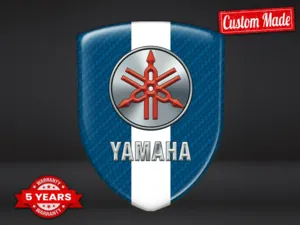 Yamaha Pegatina Silicona Logo Tuning Deporte Carreras Cúpula